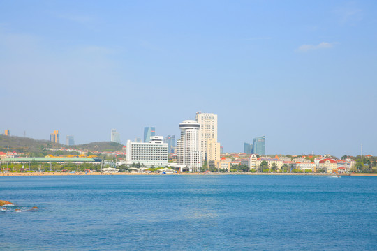 青島風(fēng)光海景建筑攝影高清圖片