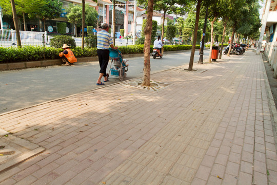 百色城市街景 紀實