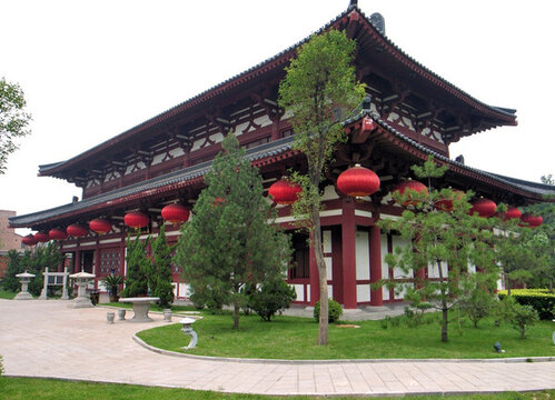 華清池 殿堂 建筑