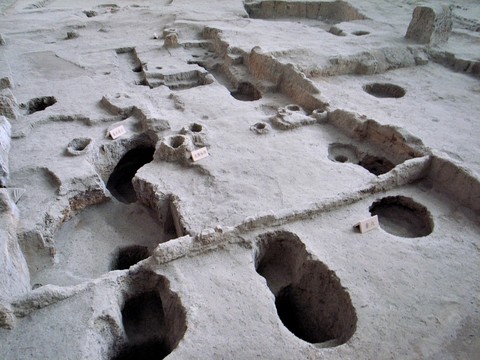 半坡遺址 灶火