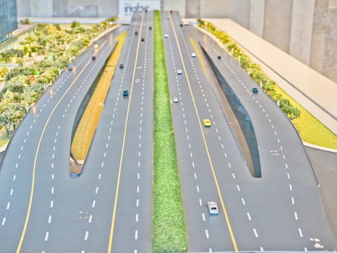 高速公路 車道 交通路面