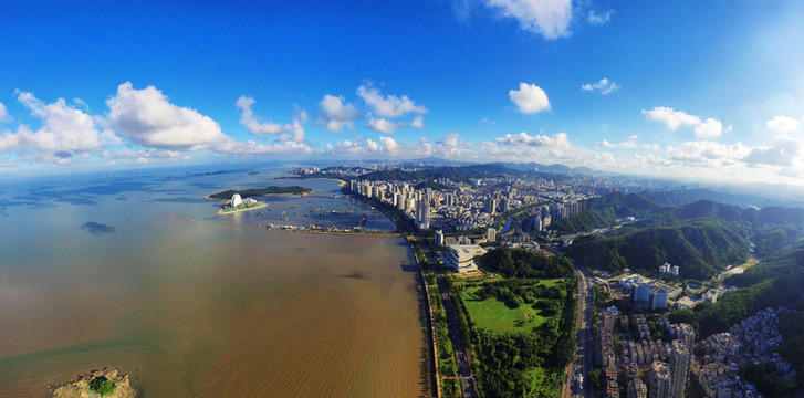 珠海香洲高清全景