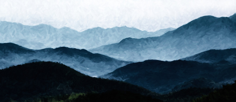 水墨山川