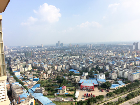 欽州城市俯拍