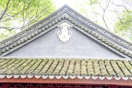 中式園林 瓦當