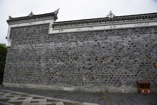 中式院墻