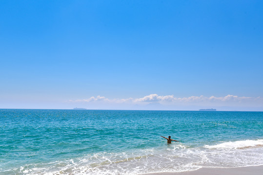 海邊
