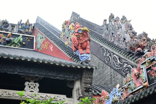 嶺南建筑風貌 陳家祠