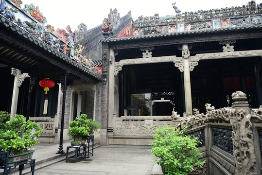 嶺南建筑風貌 陳家祠