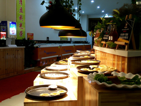 自助餐內(nèi)景