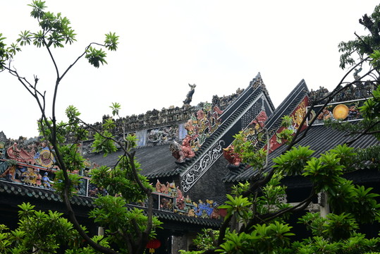 嶺南建筑風貌 陳家祠