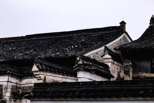 鄉(xiāng)村風(fēng)光 徽派建筑