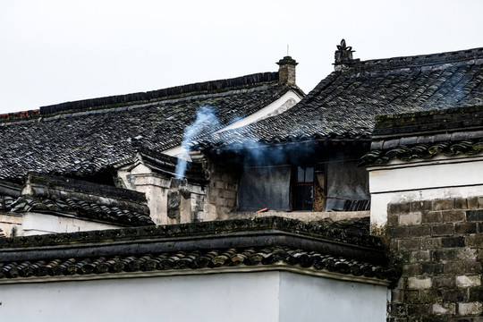 徽派古宅 馬頭墻