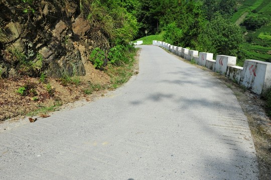農(nóng)村道路鄉(xiāng)道攝影素材