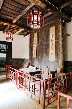 中式傳統(tǒng)建筑廳堂