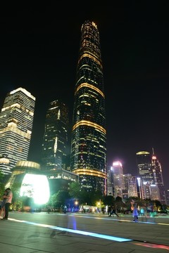 廣州西塔夜景