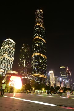 廣州西塔夜景