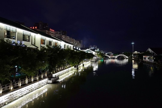 溫州旅游 楠溪江 夜景 浙江溫