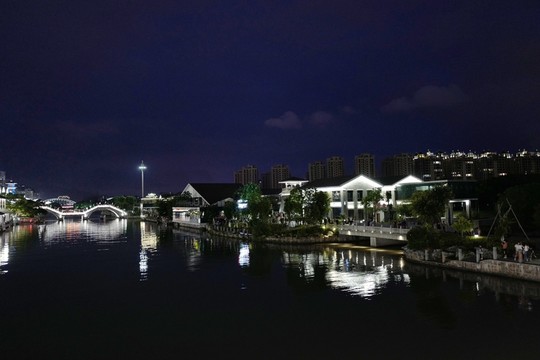 溫州旅游 楠溪江 夜景 浙江溫
