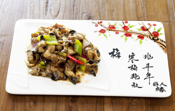 生炒蝴蝶片