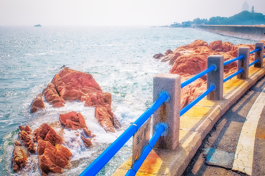 青島海邊