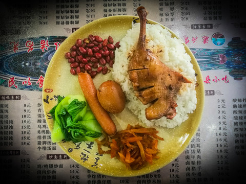 沙縣小吃 雞腿飯
