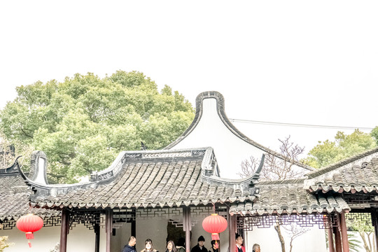 中式園林 醉白池 高清大圖
