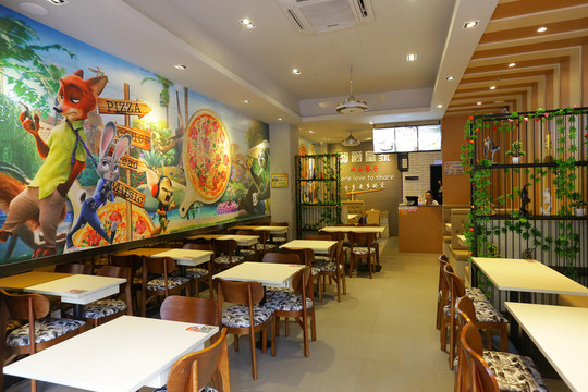 披薩店環(huán)境 披薩餐廳