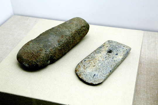 石斧 石器 博物館 收藏 文物