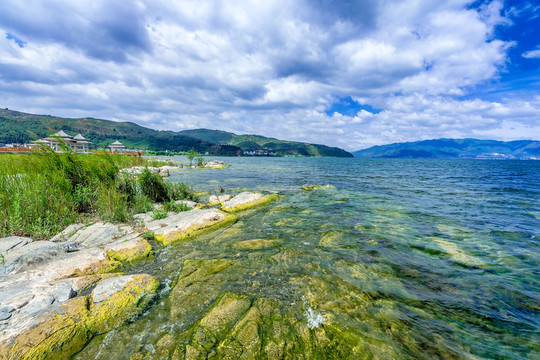 撫仙湖 湖畔