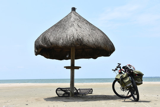 海邊自行車