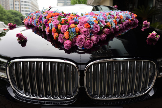 婚車 裝飾