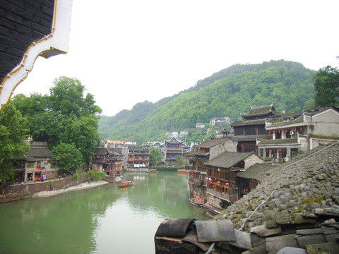 鳳凰古城 沱江風(fēng)光