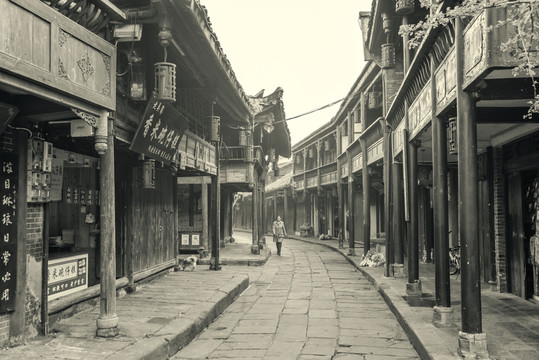 成都古鎮(zhèn)老照片