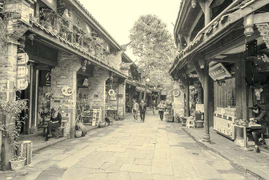 成都古鎮(zhèn)老照片