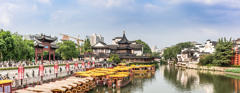南京夫子廟秦淮河