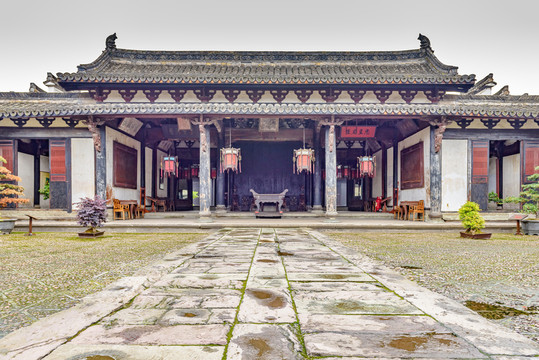 古代民居 大廳 中堂
