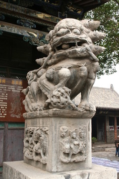 石刻獅子