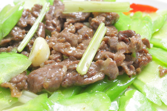 涼瓜炒牛肉