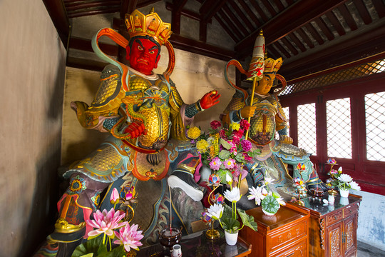 北京通州 佑勝教寺 四大金剛