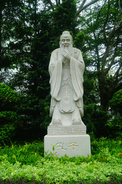 孔子的雕像景觀