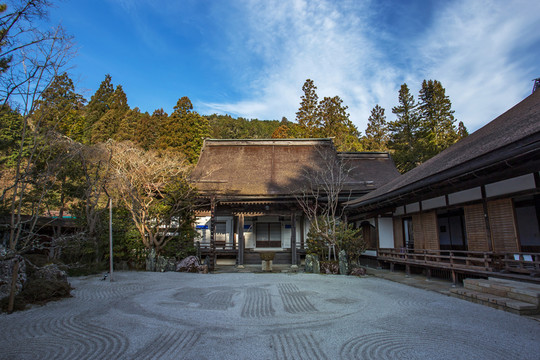 高野山蓮華定院庭枯山水
