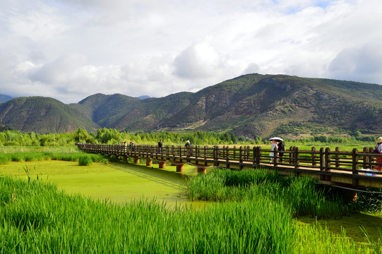 瀘沽湖走婚橋
