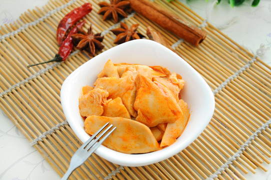 香辣紅油杏鮑菇下飯菜