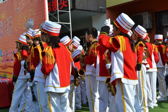 節(jié)目表演準(zhǔn)備中