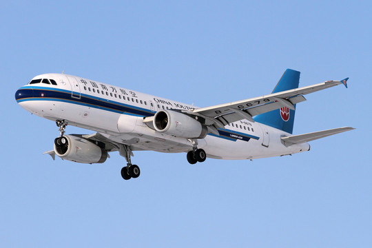 南方航空 飛機降落