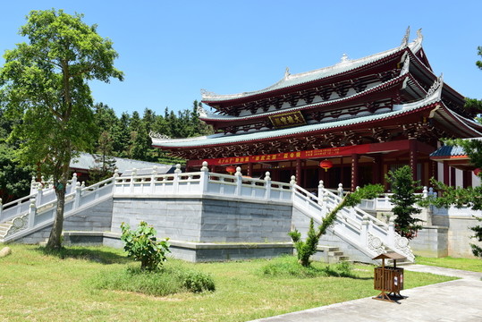 福建莆田南少林寺廟