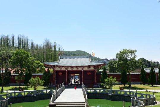 福建莆田南少林寺廟建筑