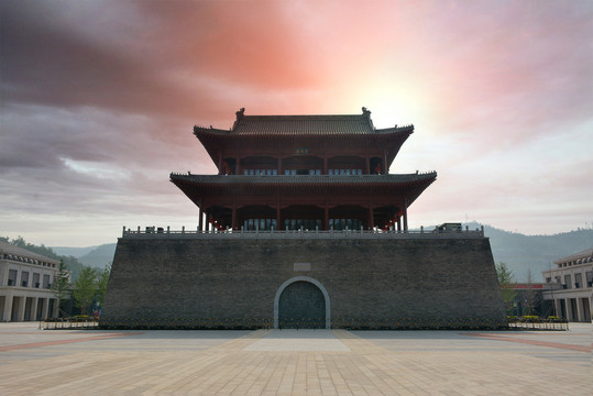 金延安古城樓