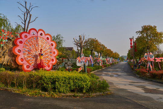 風(fēng)箏展覽 風(fēng)箏景觀